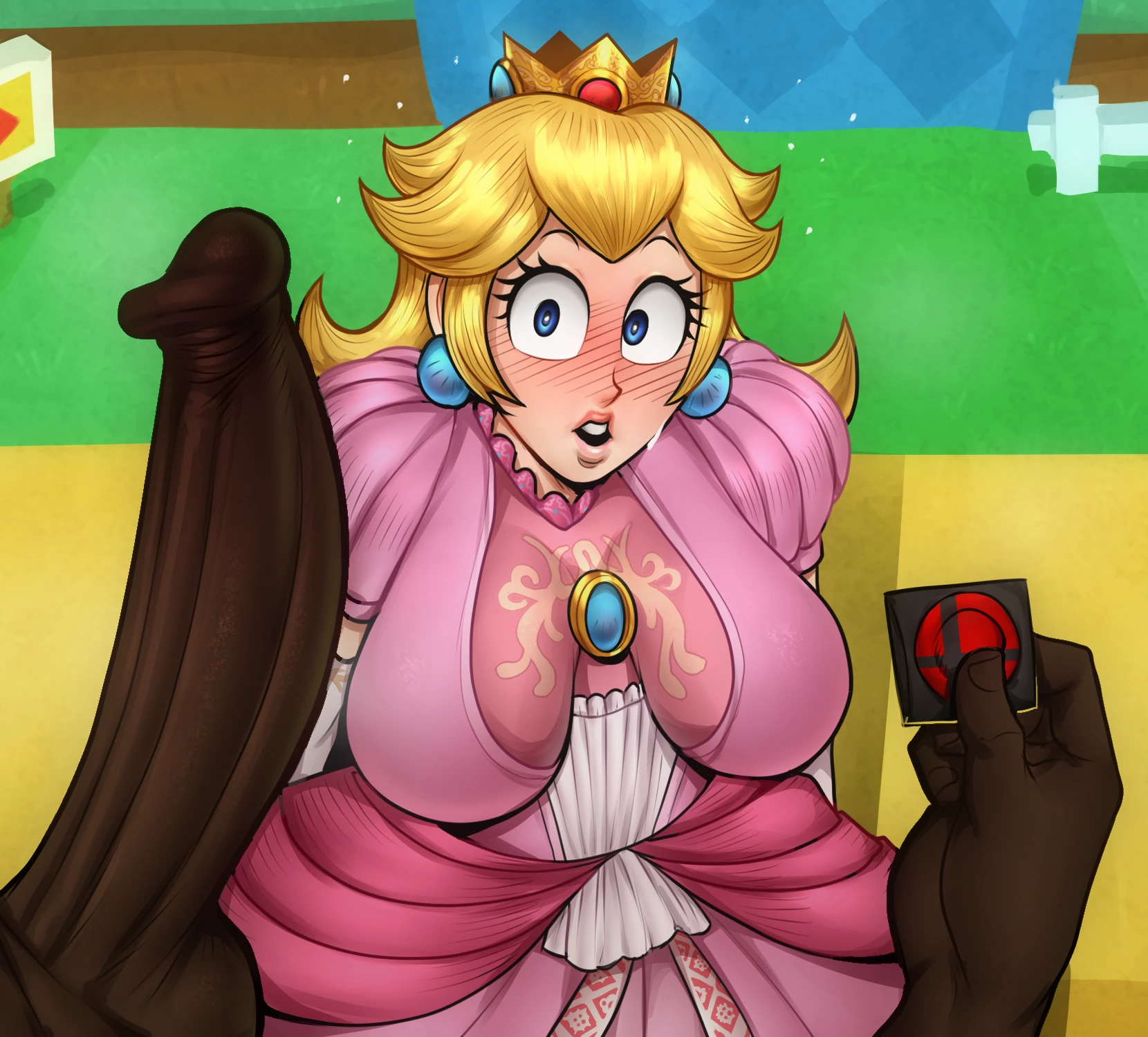 Peach Joins The Battle porn comic picture 3