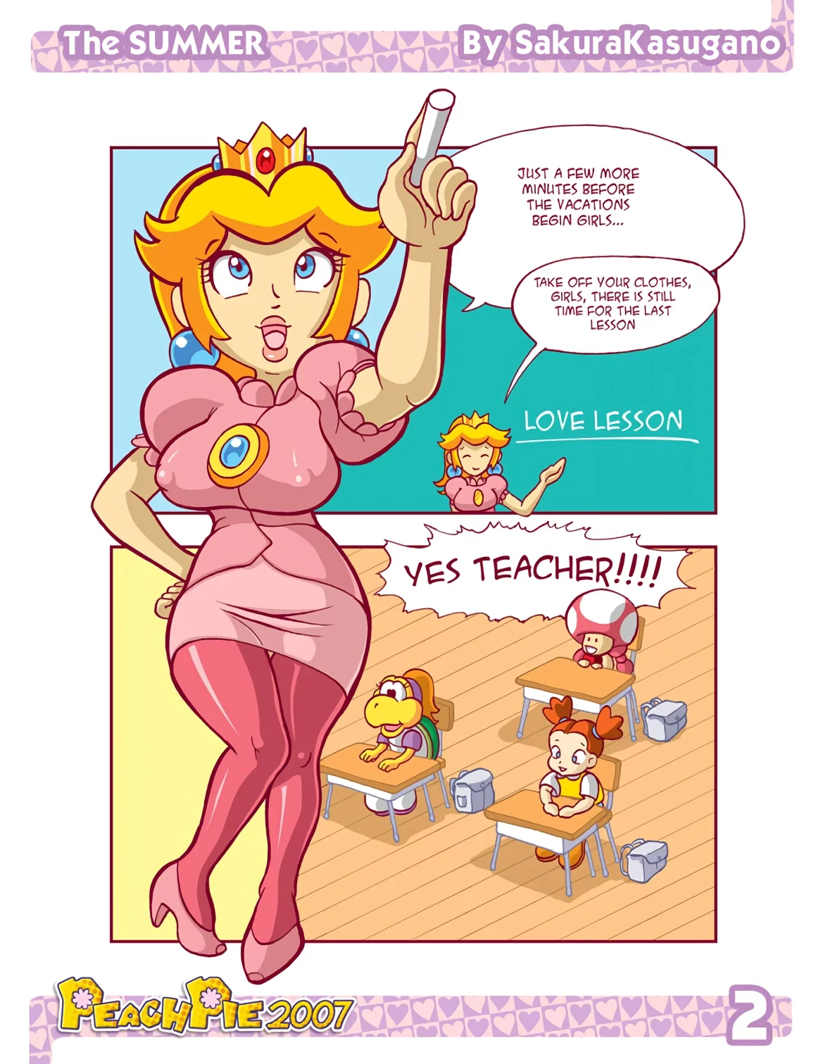 Peach Pie 2007 porn comic picture 6