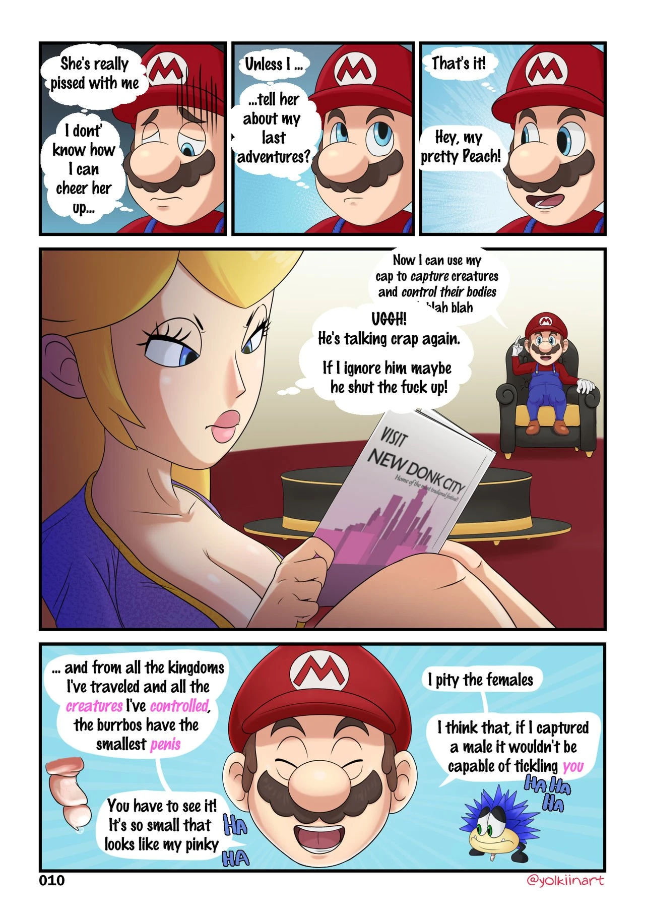 Peach Sex Odyssey porn comic picture 11