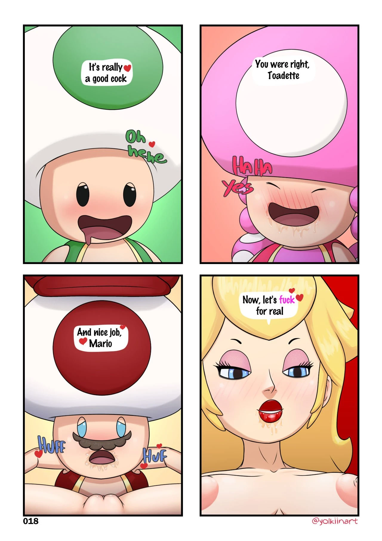 Peach Sex Odyssey porn comic picture 19