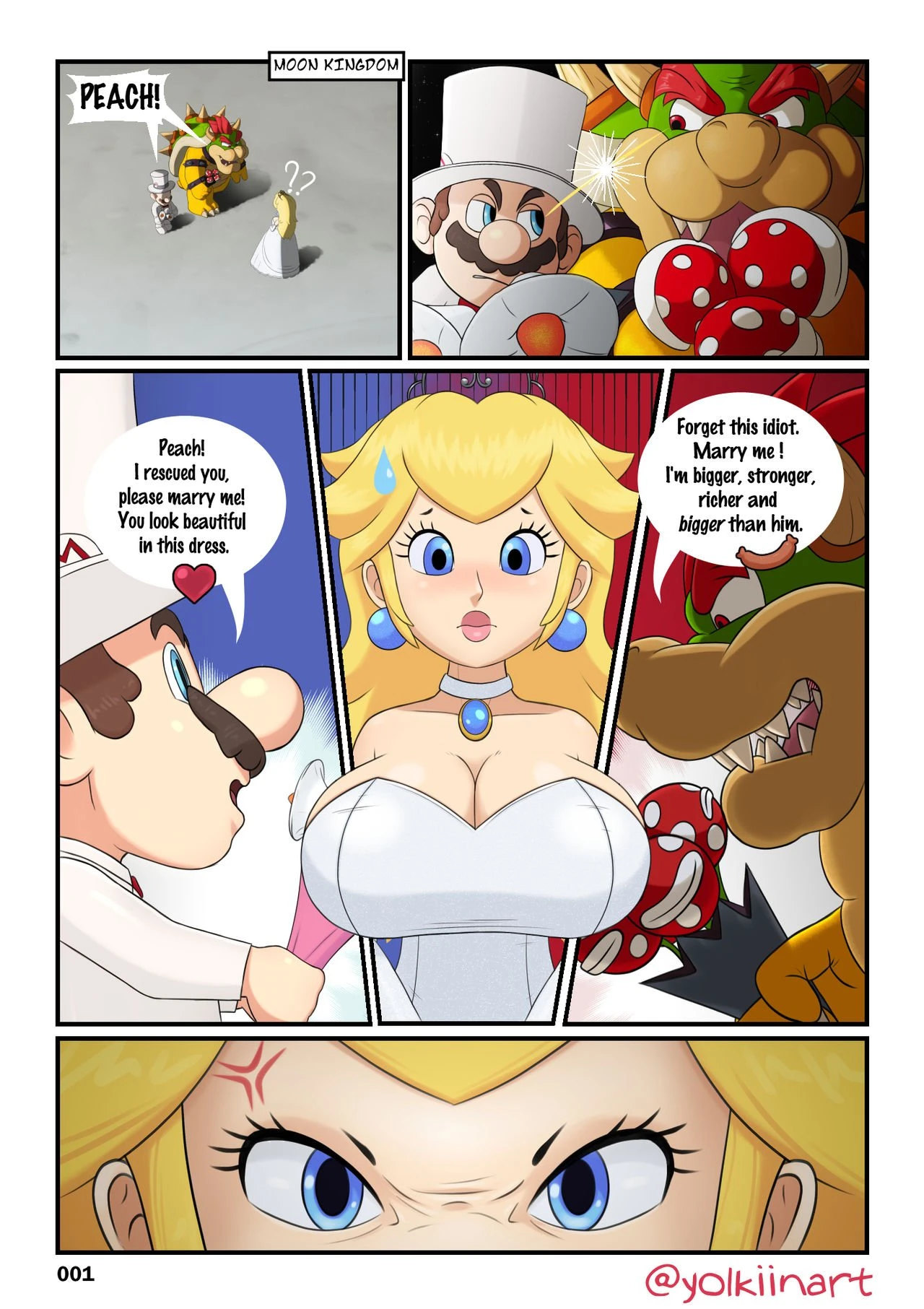 Peach Sex Odyssey porn comic picture 2