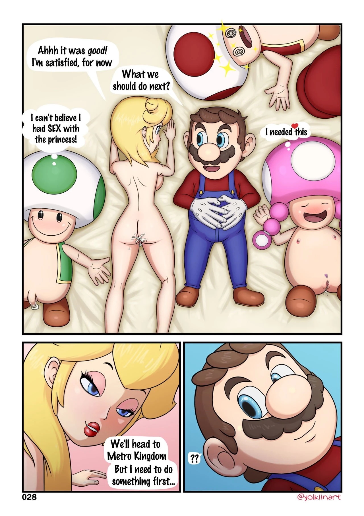 Peach Sex Odyssey porn comic picture 29