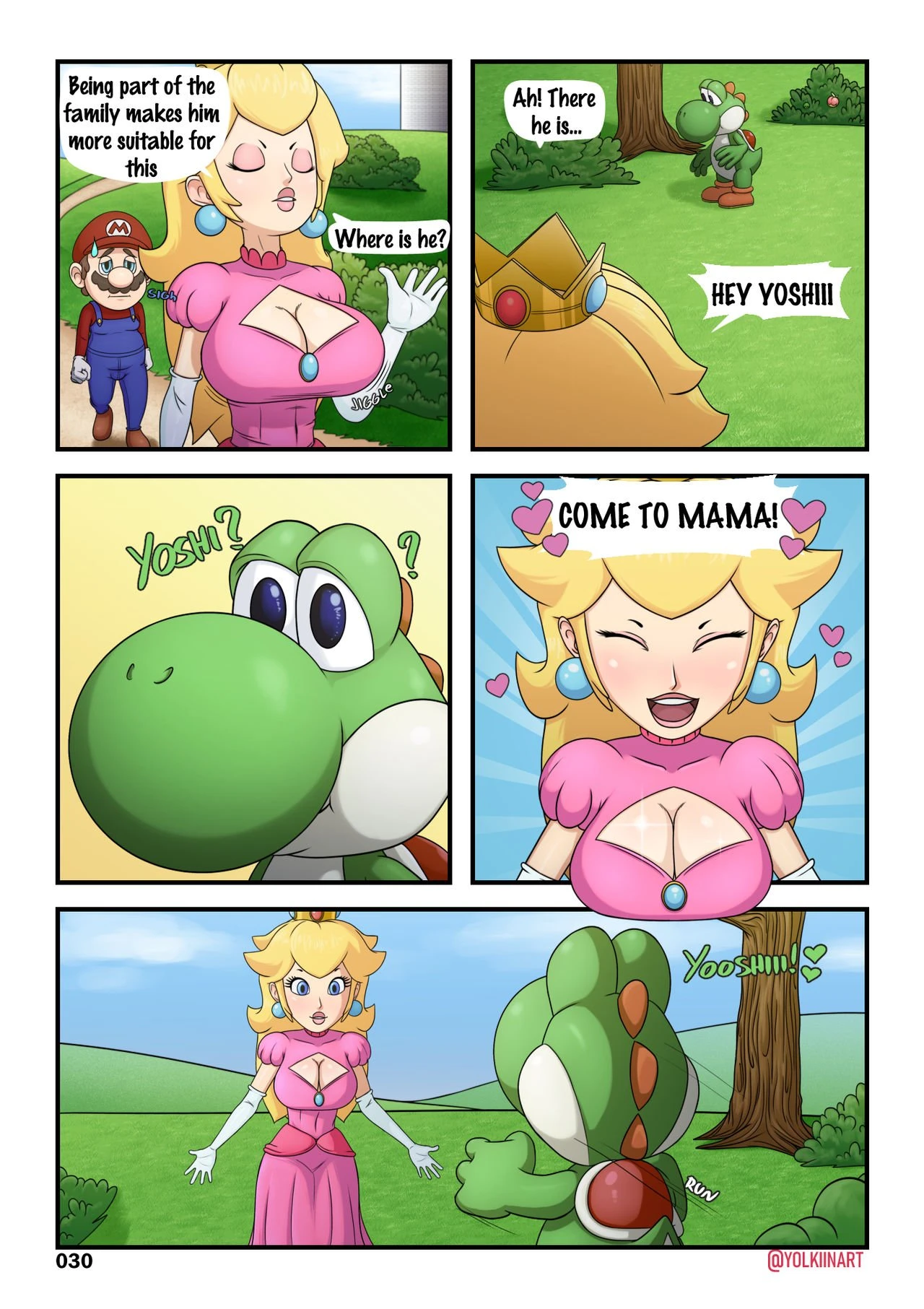 Peach Sex Odyssey porn comic picture 31