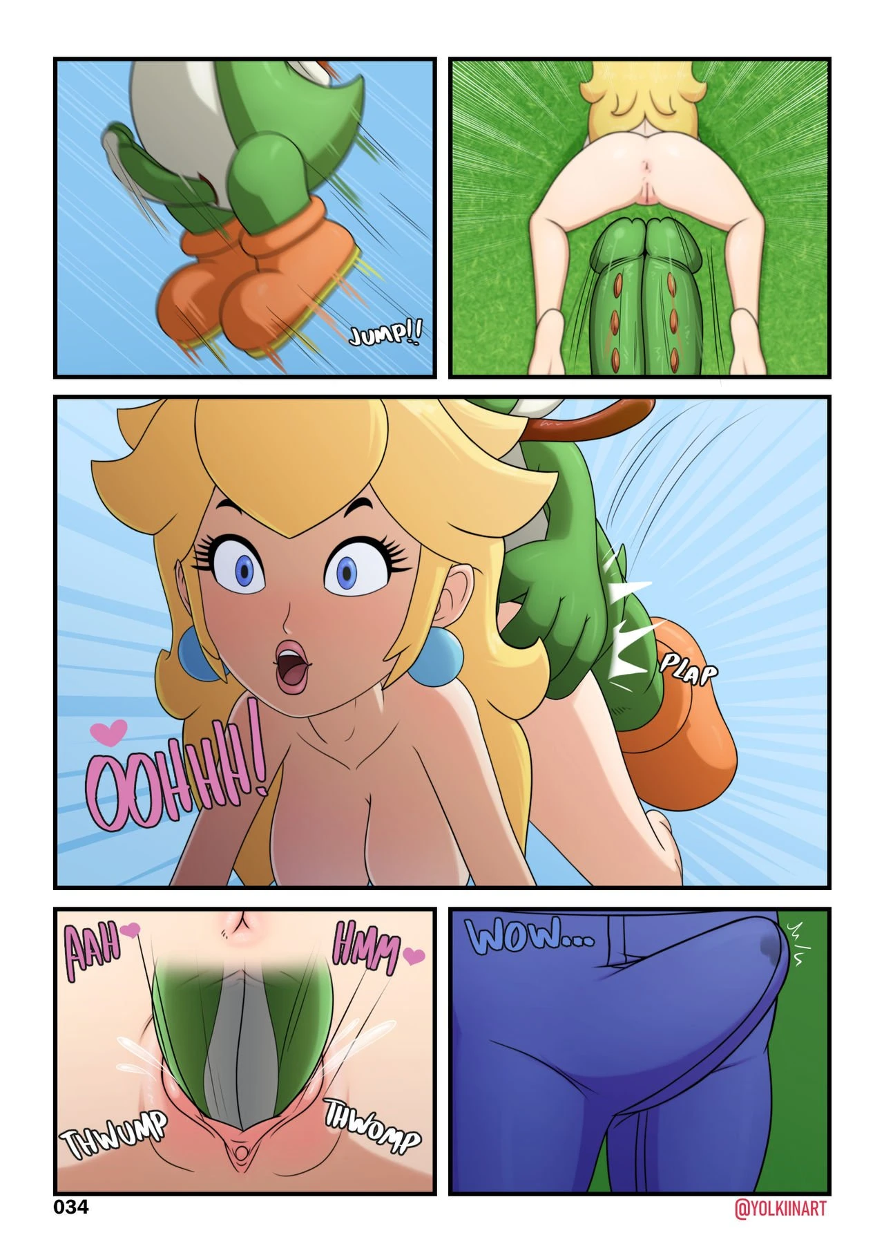 Peach Sex Odyssey porn comic picture 35