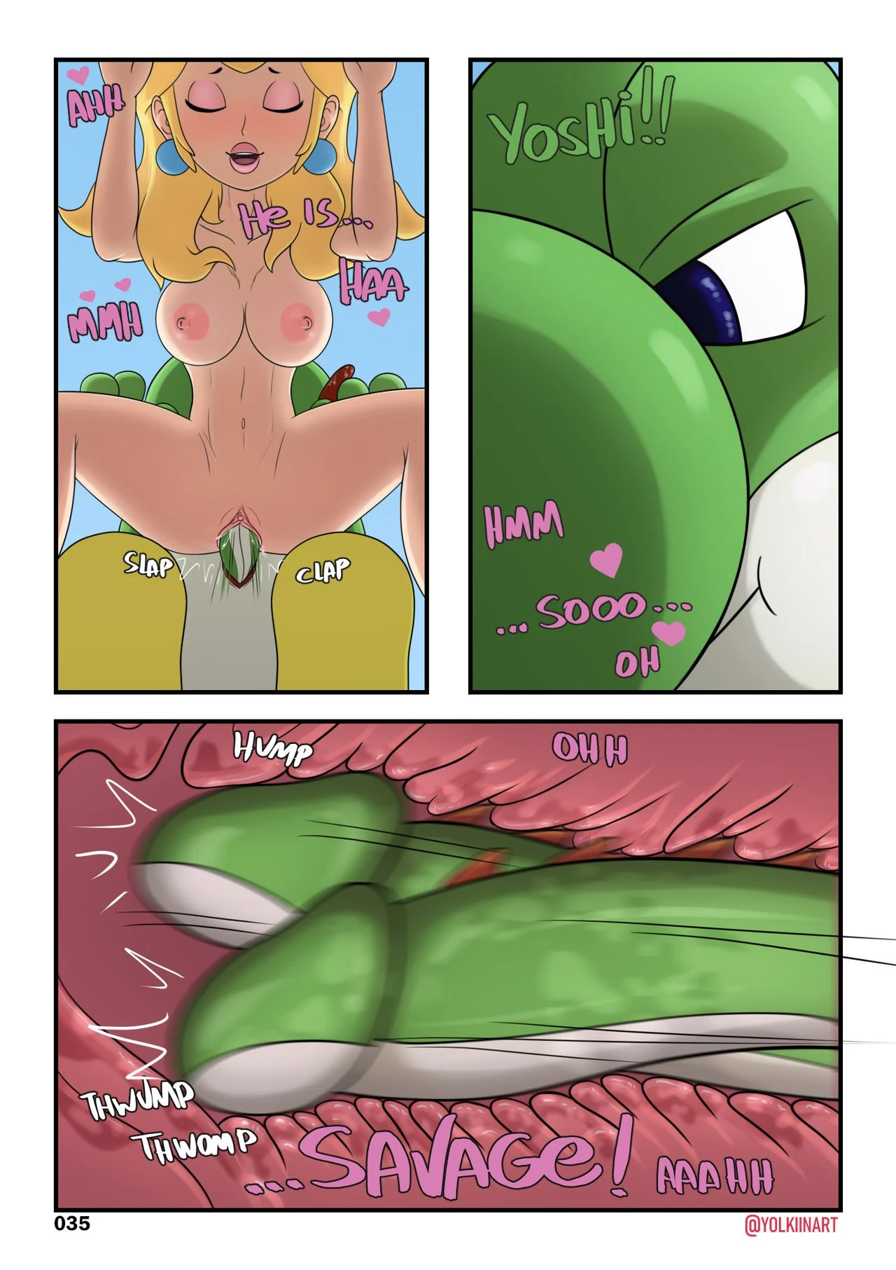 Peach Sex Odyssey porn comic picture 36