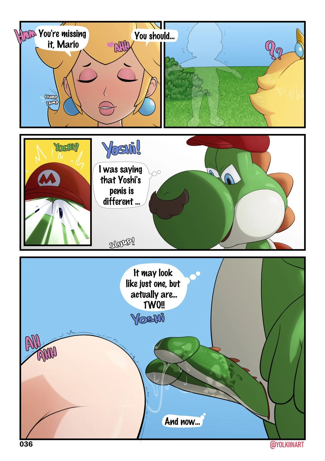 Peach Sex Odyssey porn comic picture 37