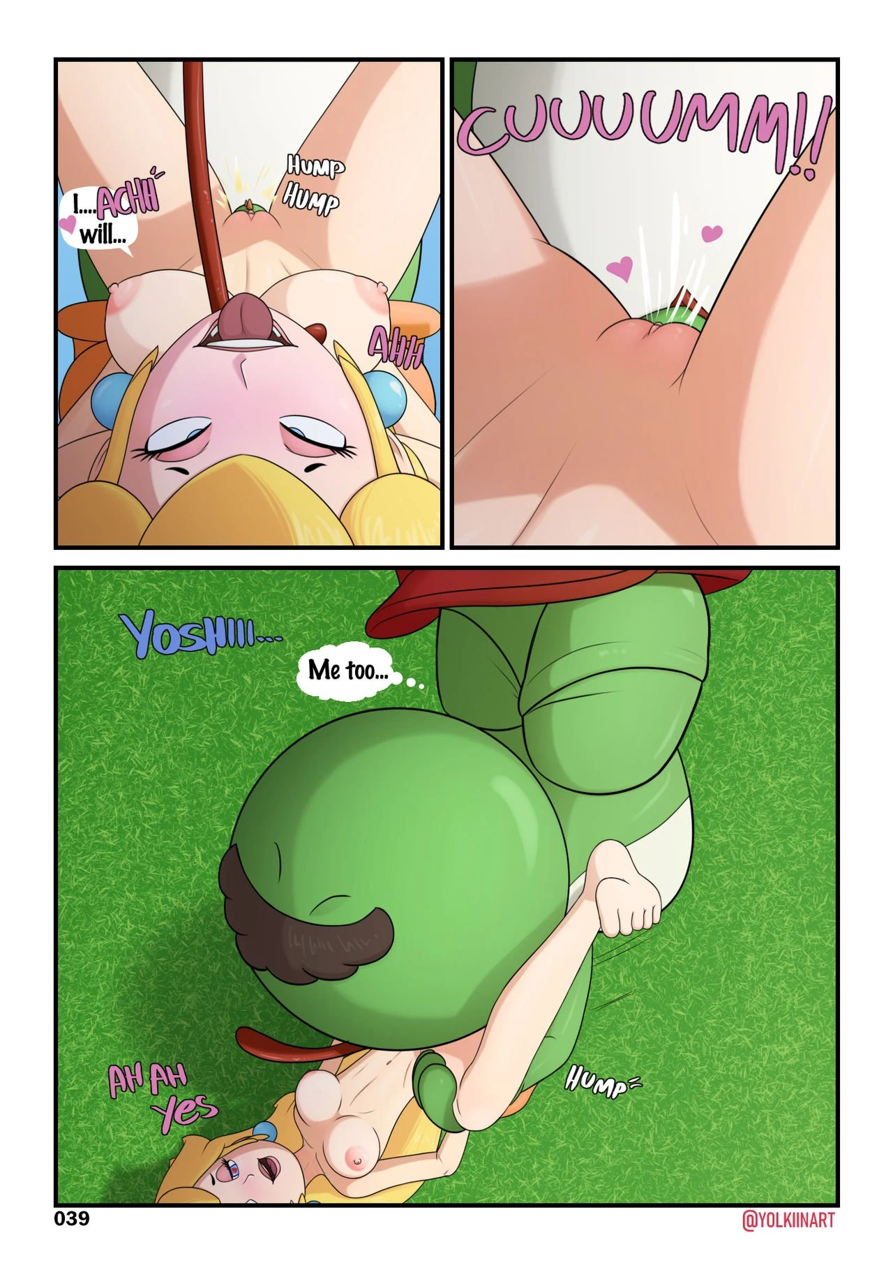 Peach Sex Odyssey porn comic picture 40