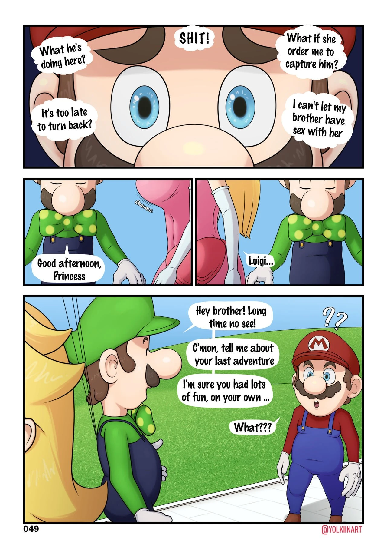 Peach Sex Odyssey porn comic picture 50