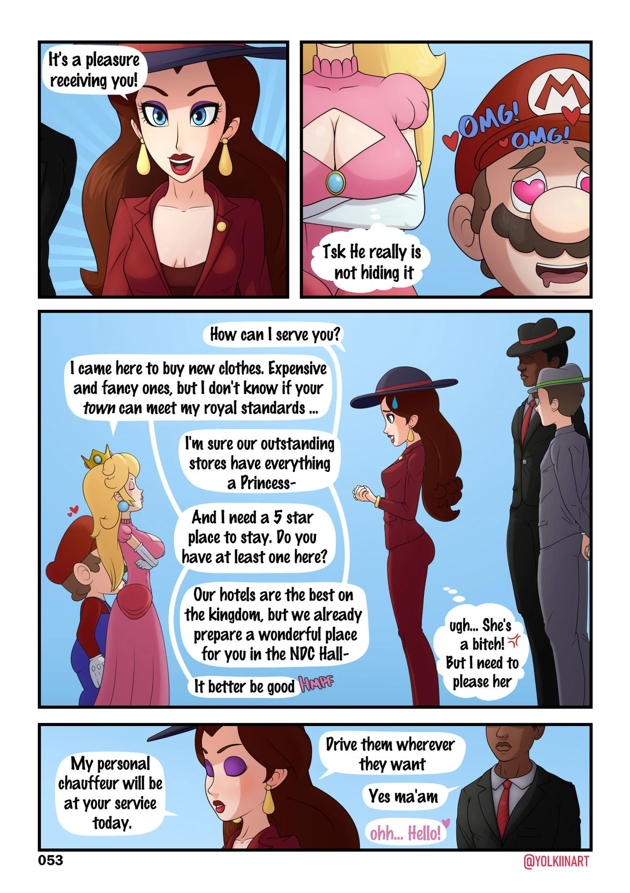 Peach Sex Odyssey porn comic picture 54