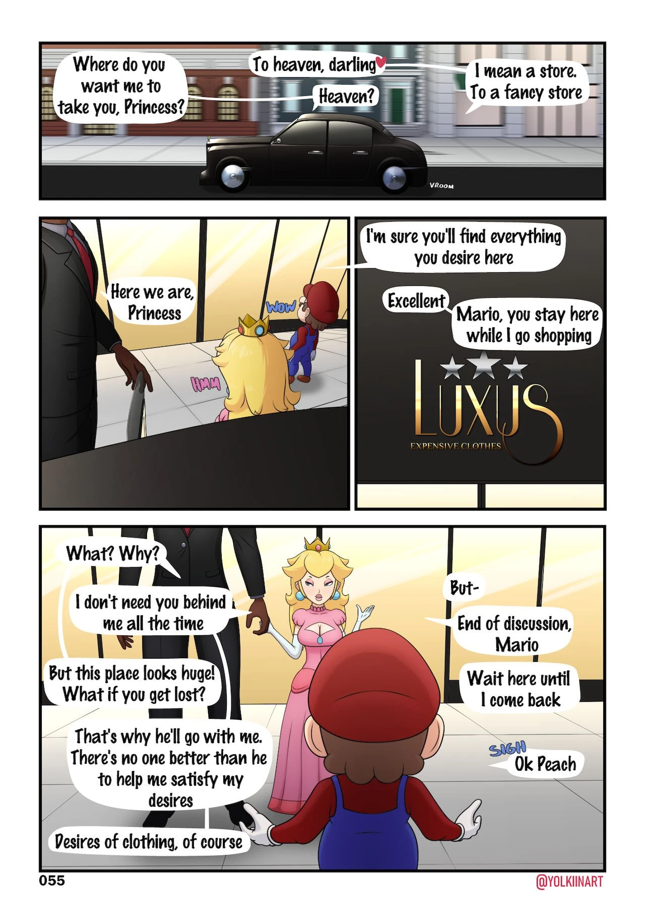 Peach Sex Odyssey porn comic picture 56