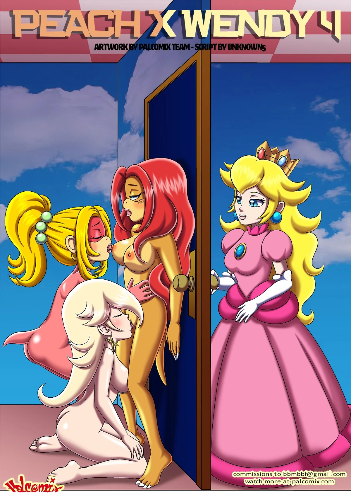 Peach X Wendy 4 porn comic picture 1