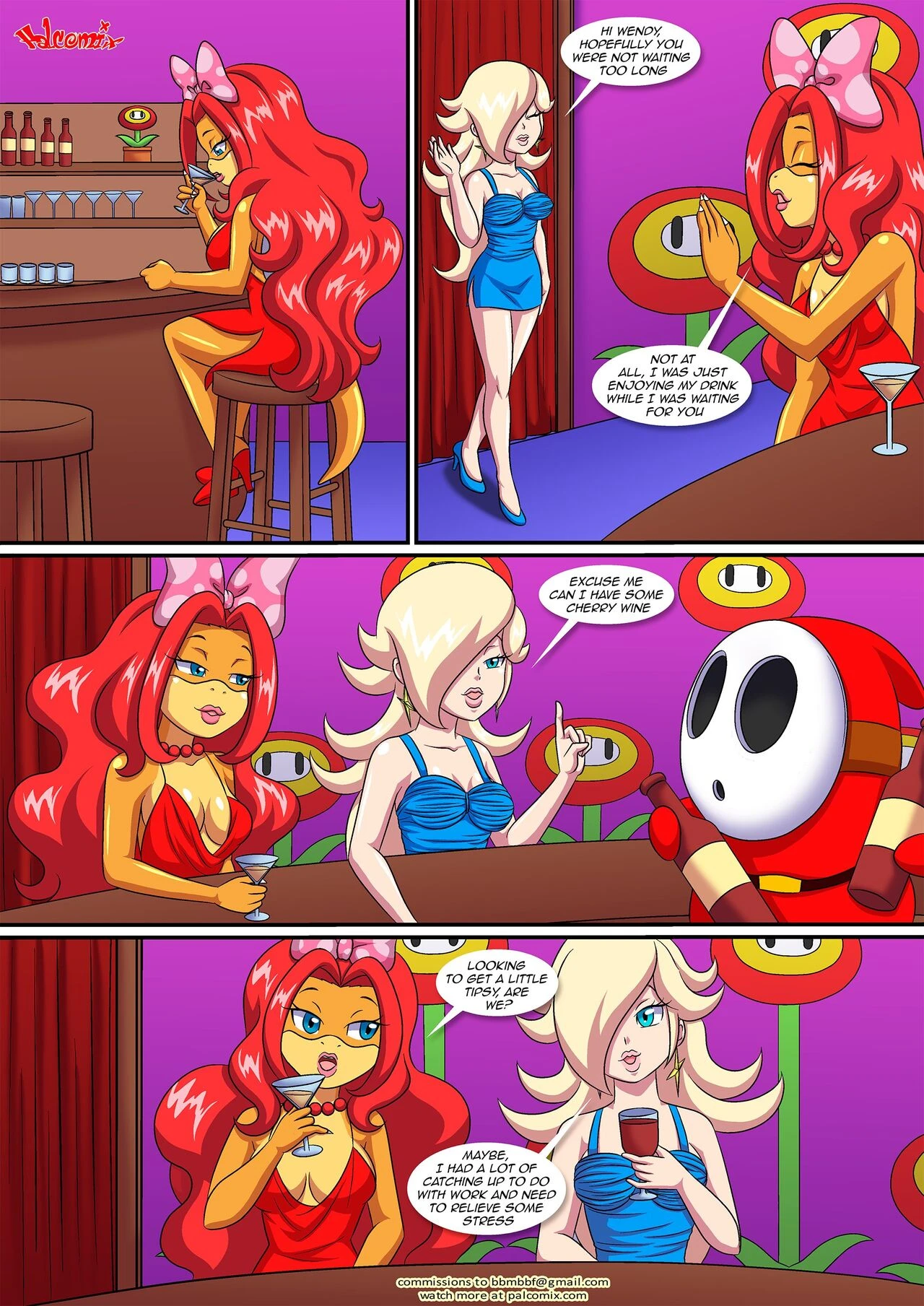 Peach X Wendy 4 porn comic picture 4