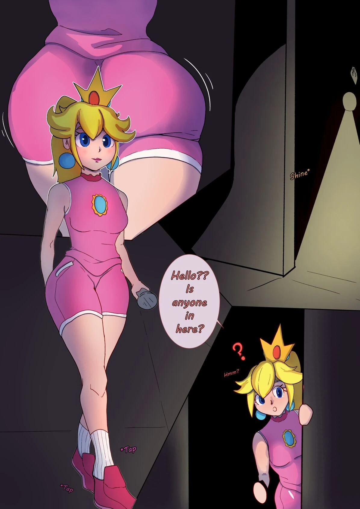 Peaches porn comic picture 1