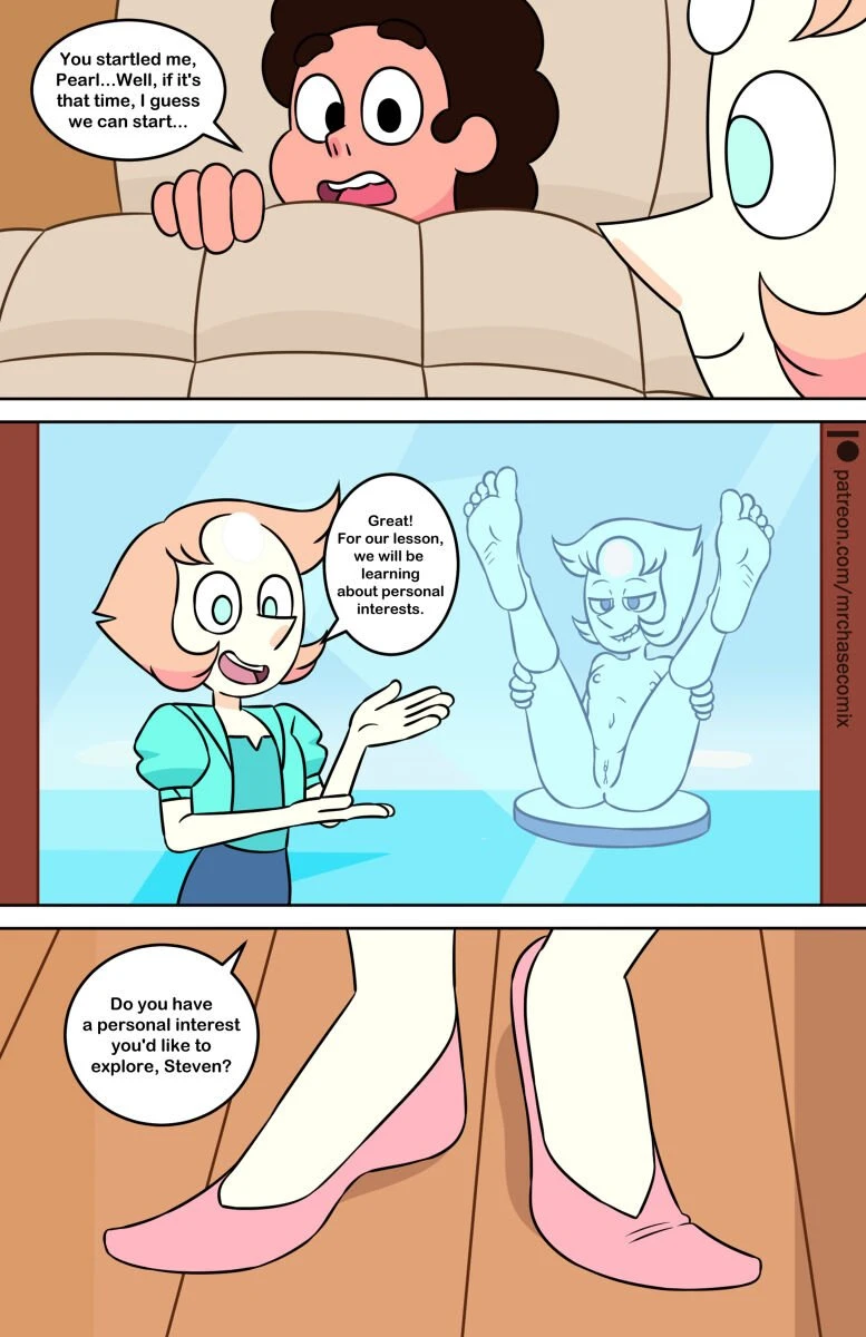 Pearl The Teacher porn comic picture 3