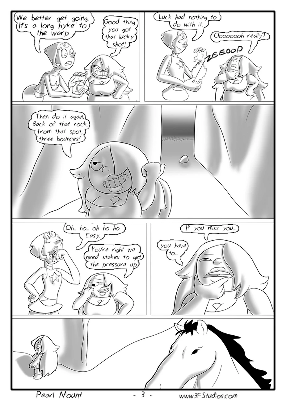 Pearlmount porn comic picture 4