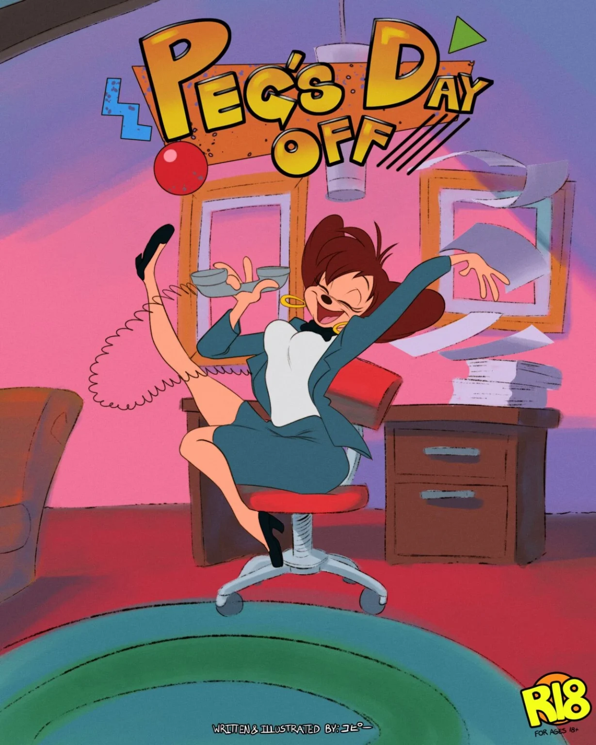 Peg's Day Off porn comic picture 1