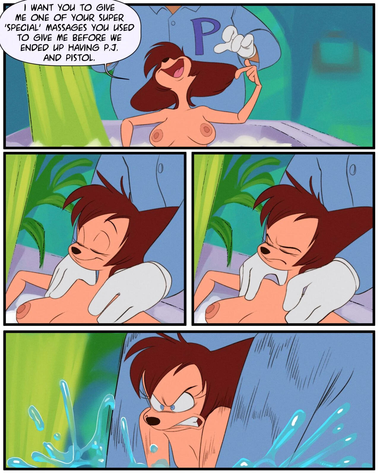 Peg's Day Off porn comic picture 18