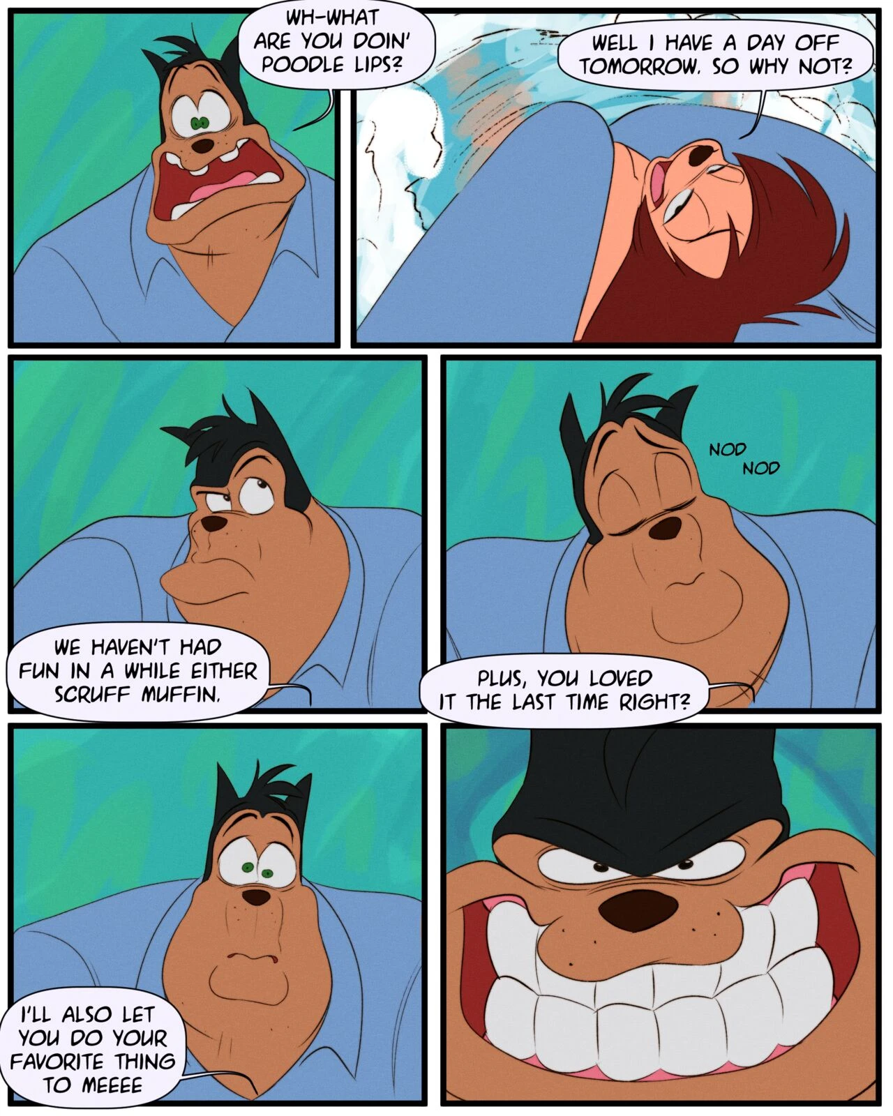 Peg's Day Off porn comic picture 19