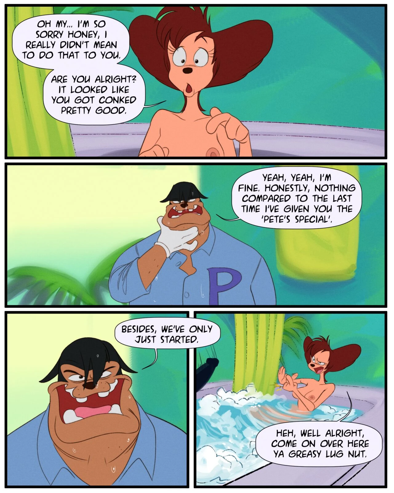 Peg's Day Off porn comic picture 21