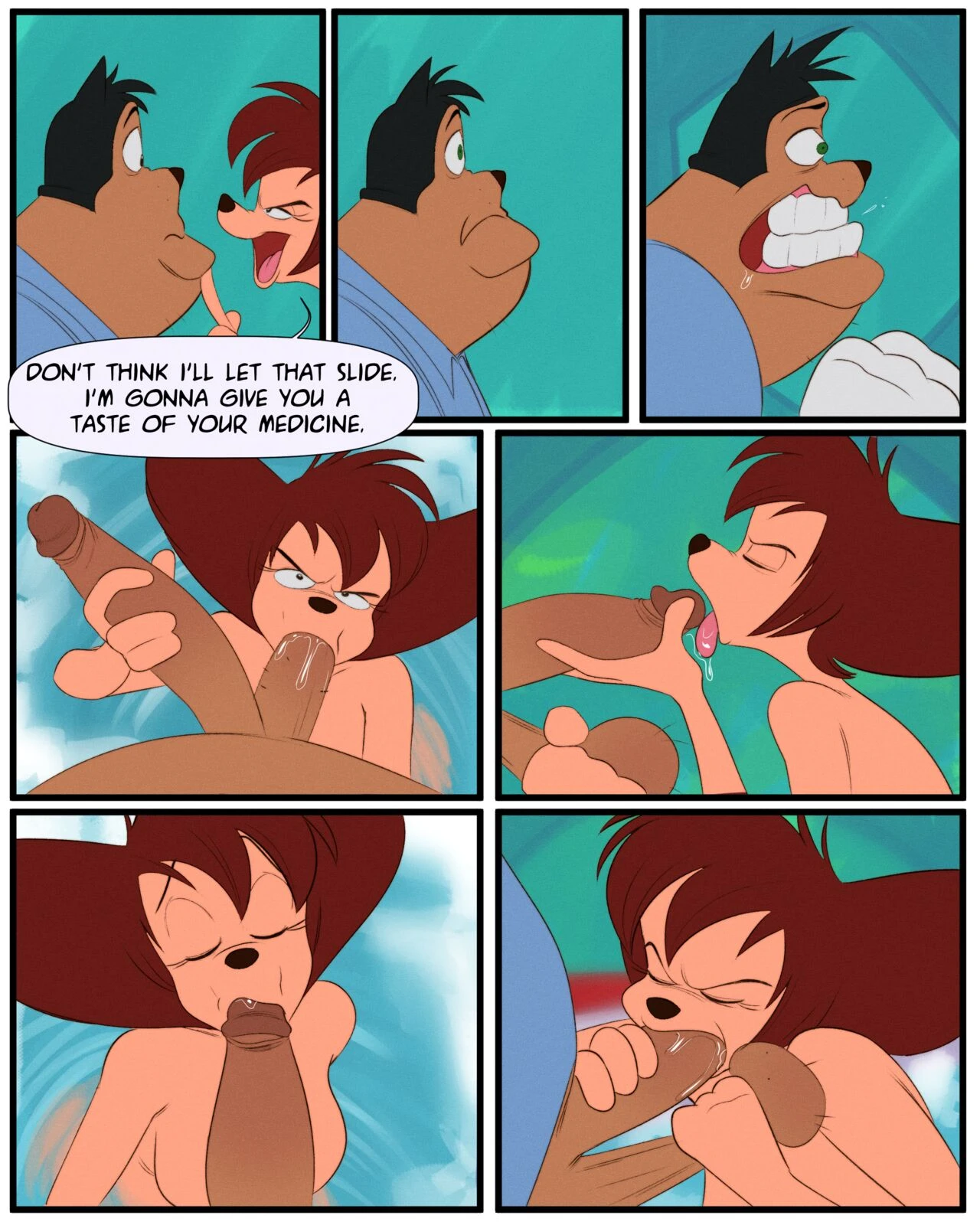 Peg's Day Off porn comic picture 27