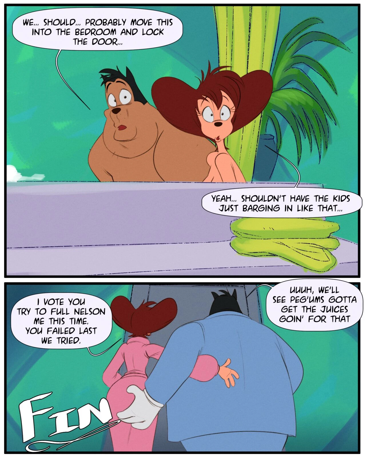 Peg's Day Off porn comic picture 38