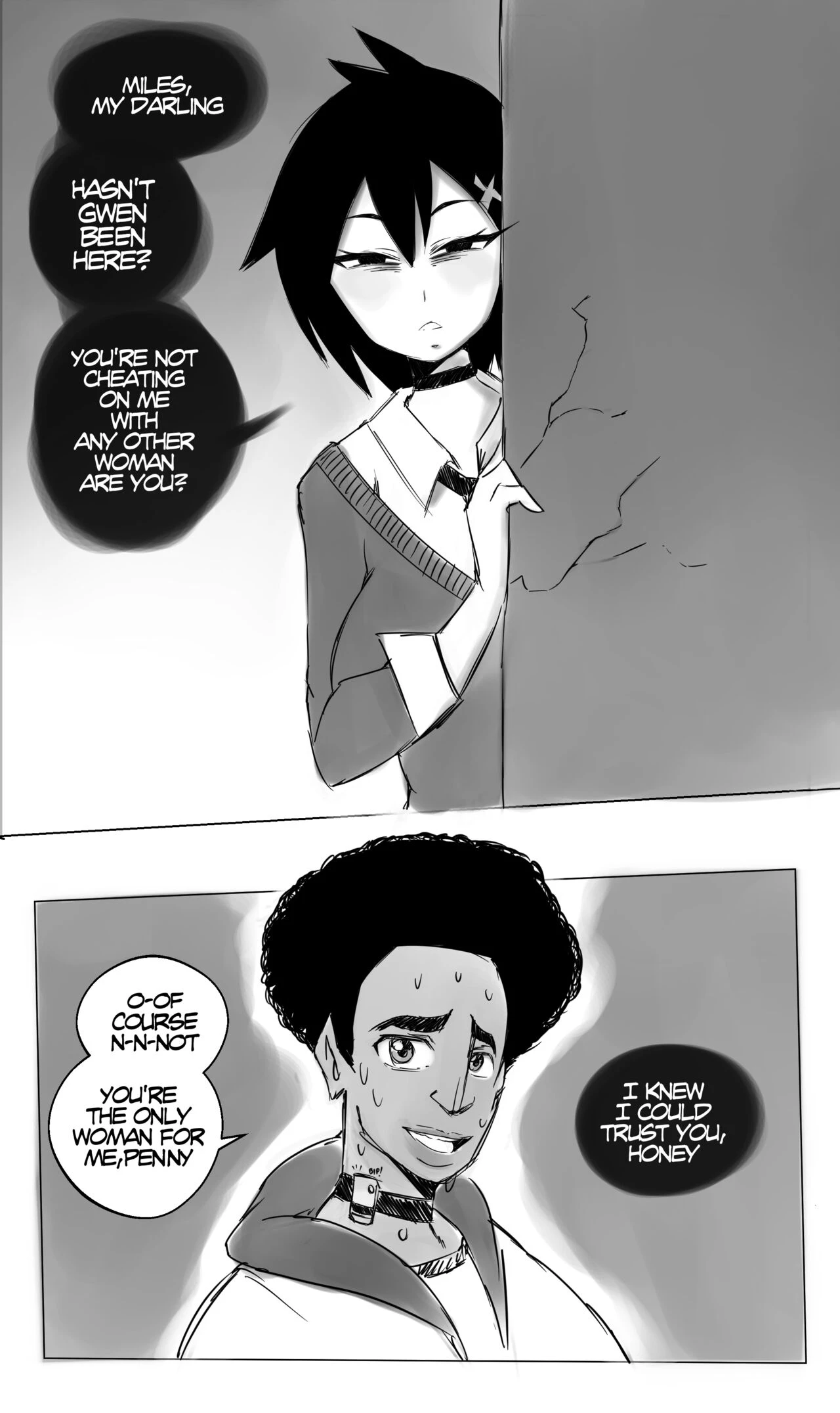 Peni Parker porn comic picture 17