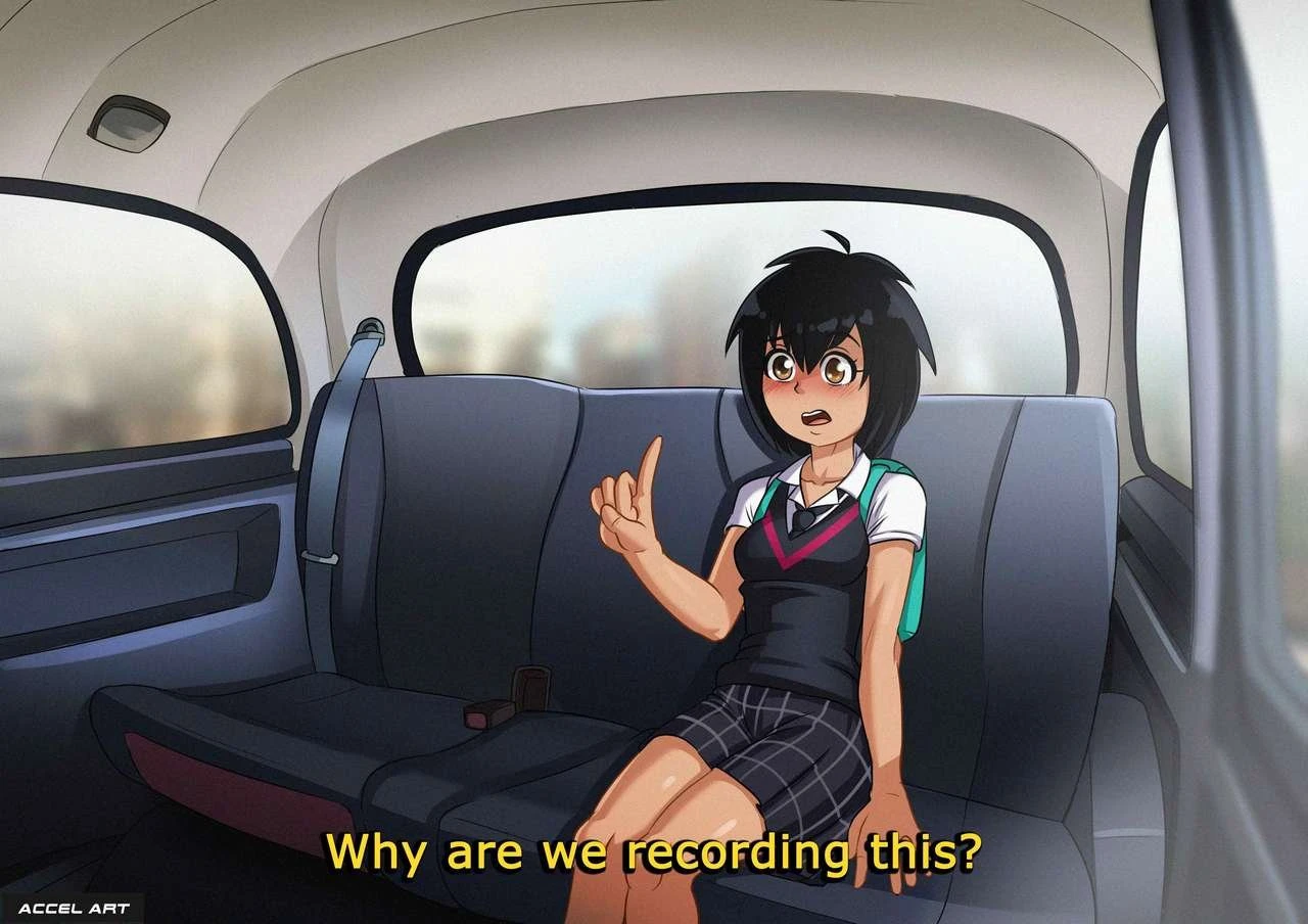 Peni Parker - Waifu Taxi porn comic picture 2