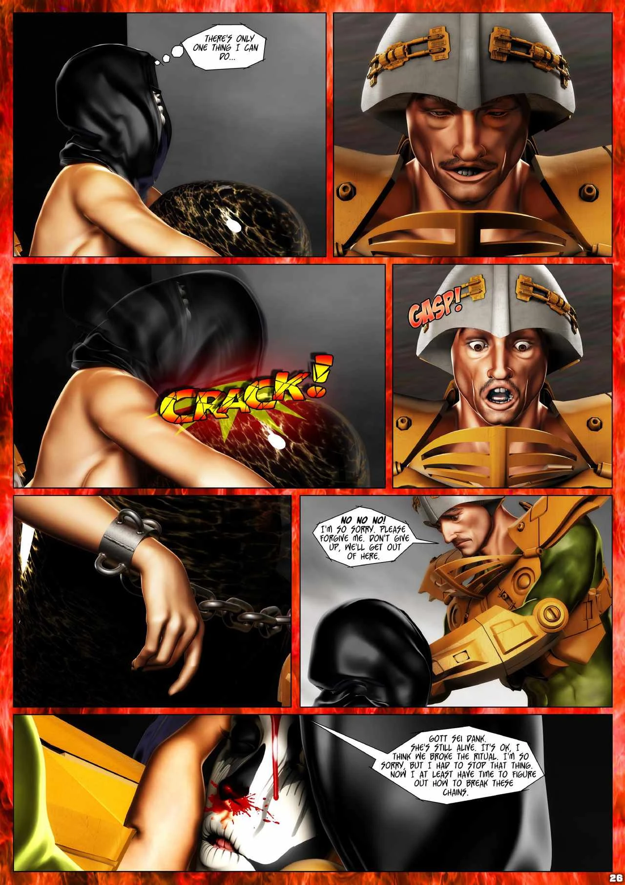 Penny Lustfuls: The Tragic Tale of Teela porn comic picture 27