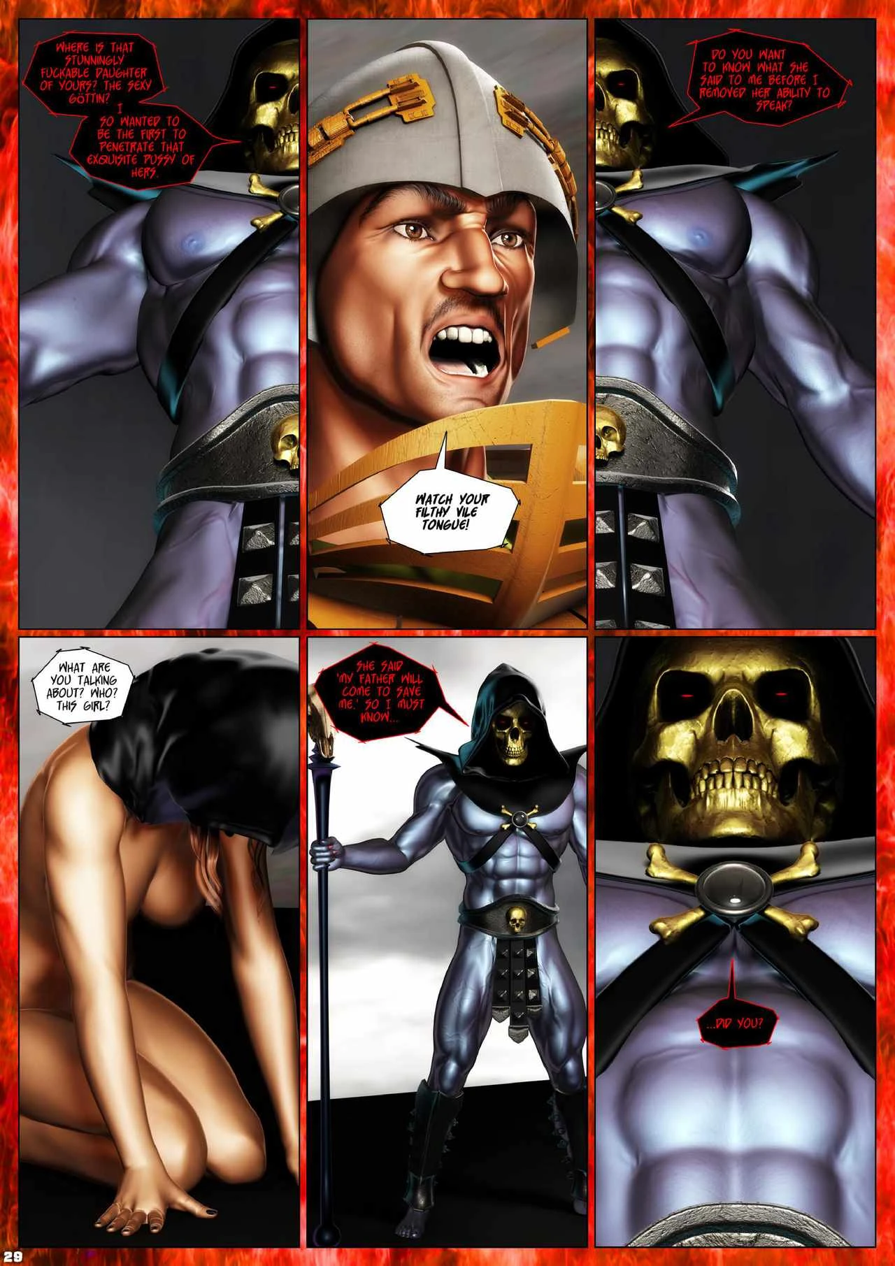 Penny Lustfuls: The Tragic Tale of Teela porn comic picture 30