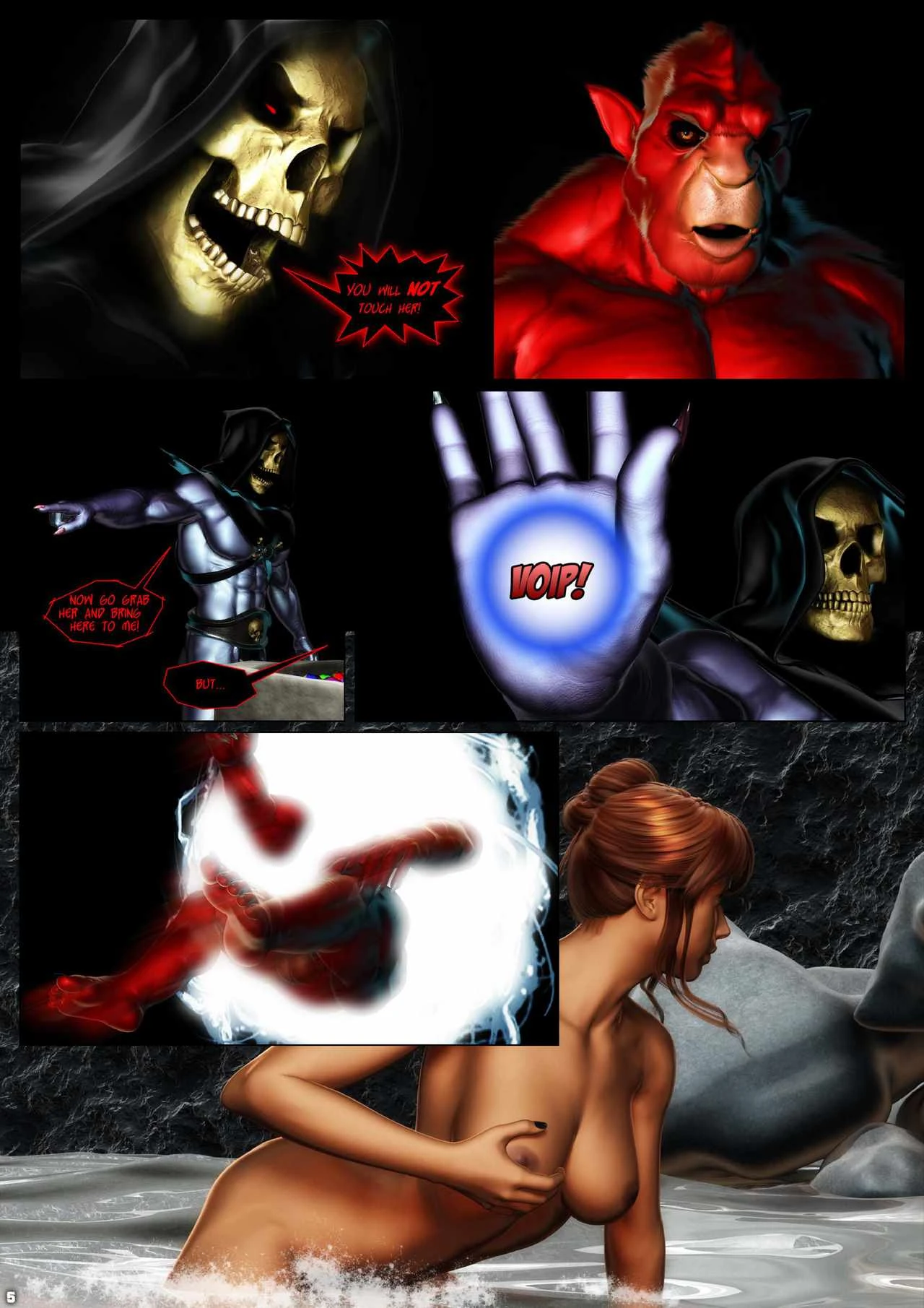 Penny Lustfuls: The Tragic Tale of Teela porn comic picture 6