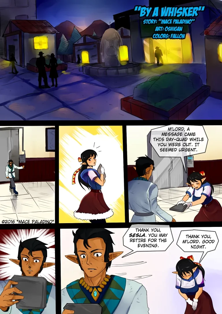 Peppermint Saga #3 - By a Whisker porn comic picture 2