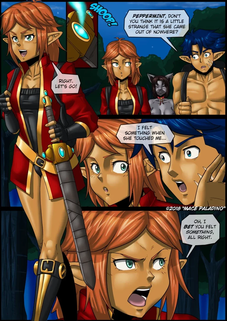 Peppermint Saga #3 - By a Whisker porn comic picture 26