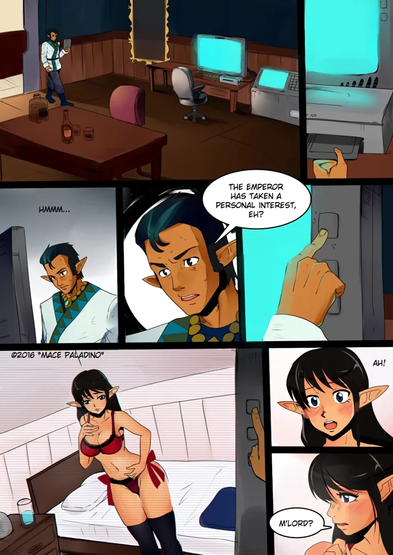 Peppermint Saga #3 - By a Whisker porn comic picture 3