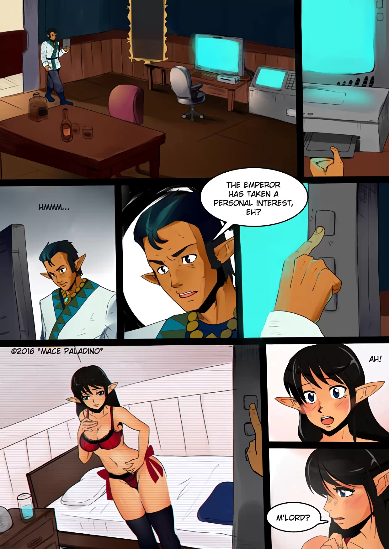 Peppermint Saga #3 - By a Whisker porn comic picture 3