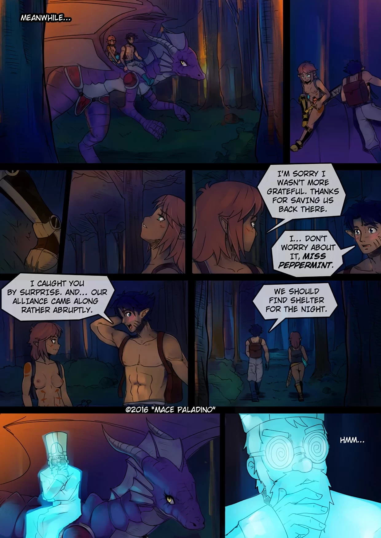 Peppermint Saga #3 - By a Whisker porn comic picture 5