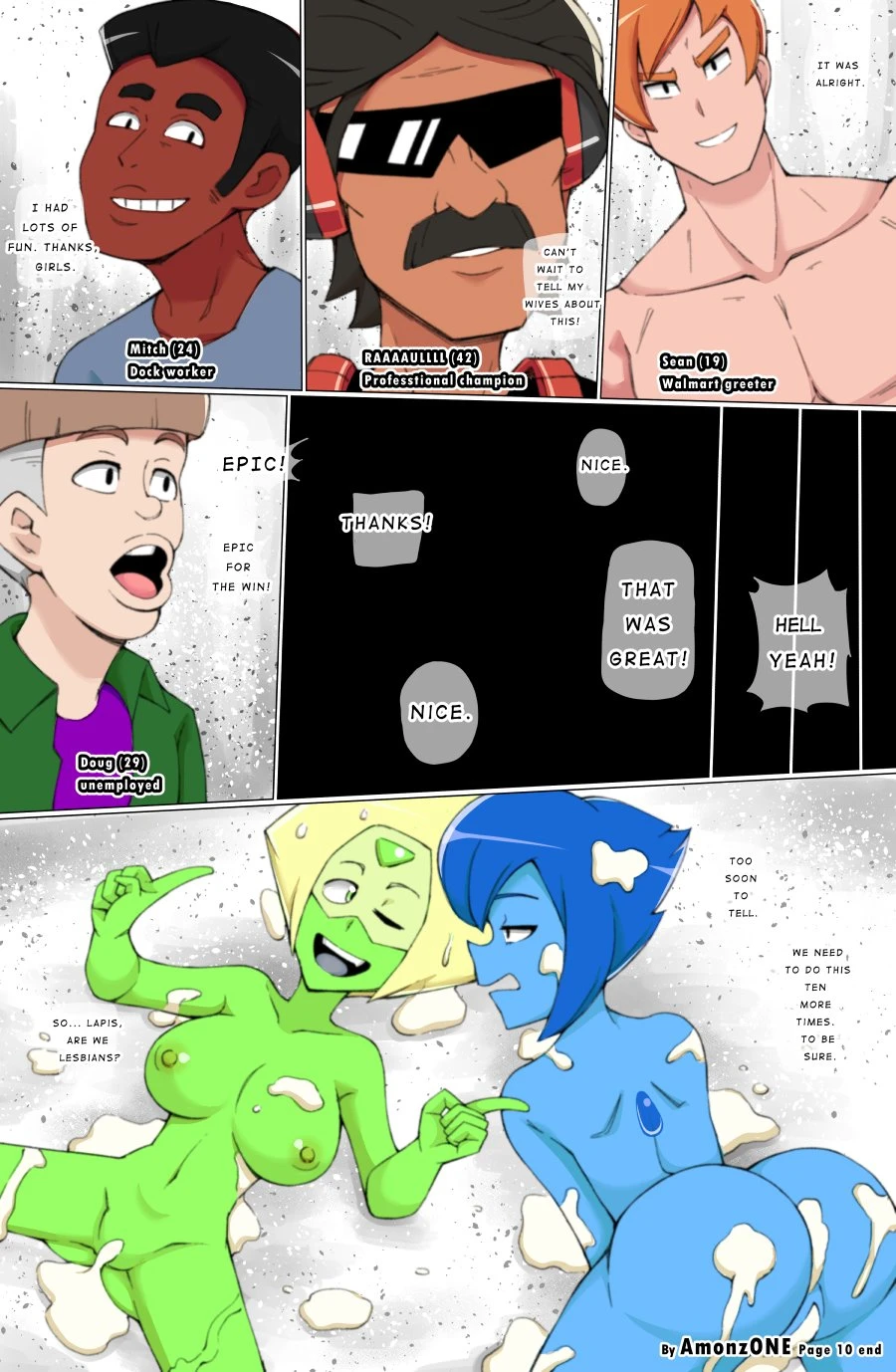 Peridot + Lapis comic porn comic picture 12