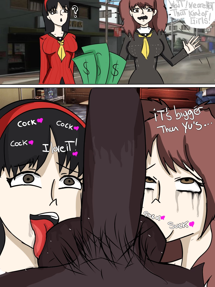Persona Collaborative Fellatio porn comic picture 17