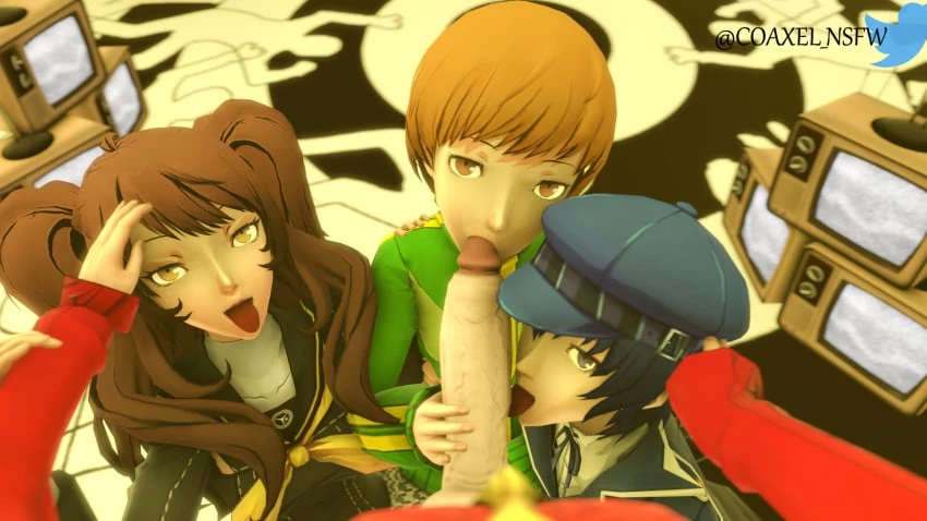 Persona Collaborative Fellatio porn comic picture 9