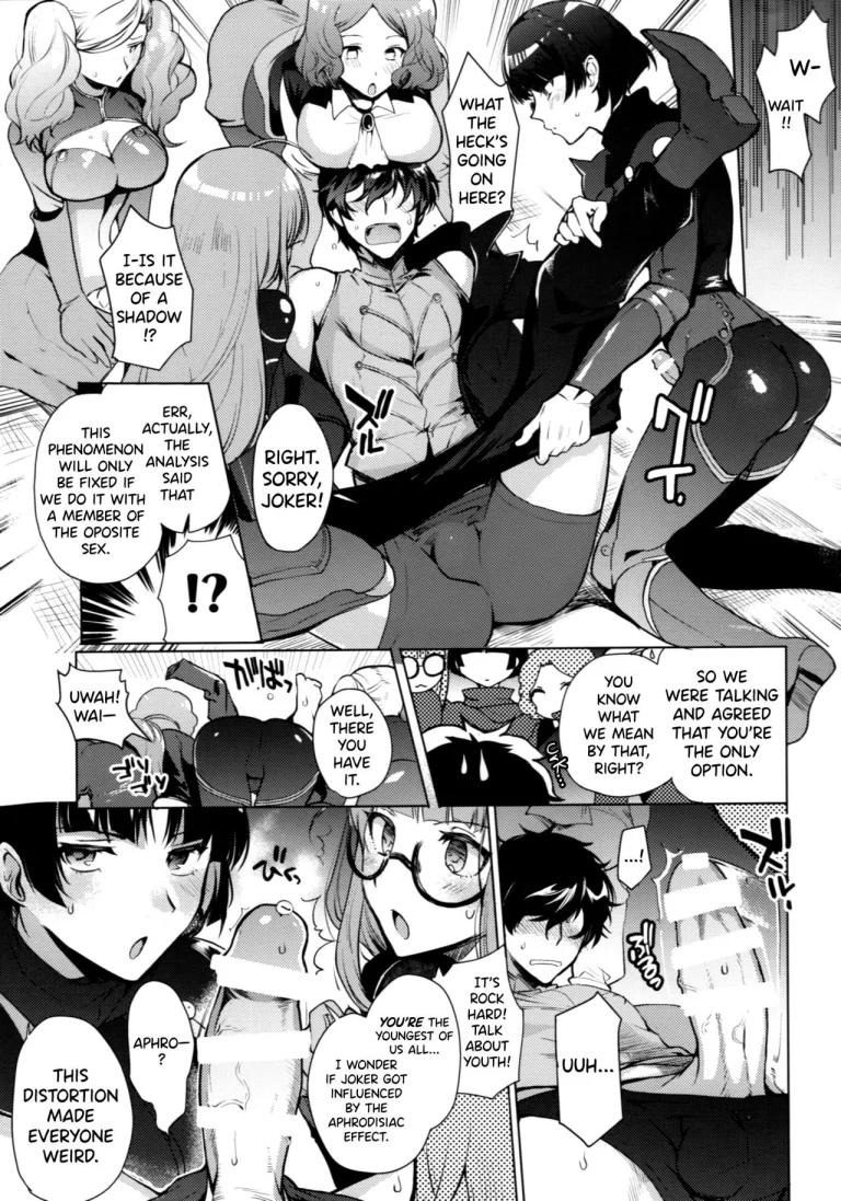 PERSONA FUTANARI porn comic picture 12