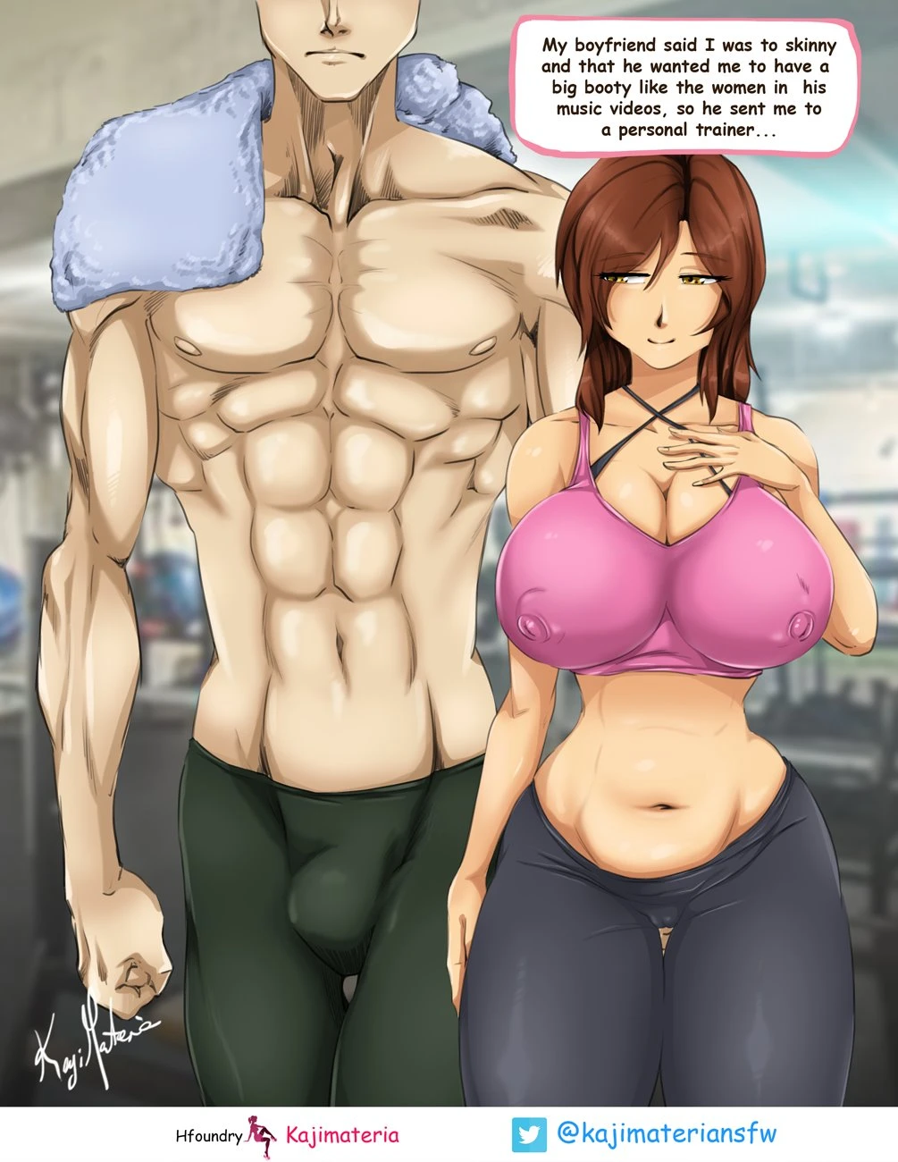 Personal Trainer porn comic picture 1