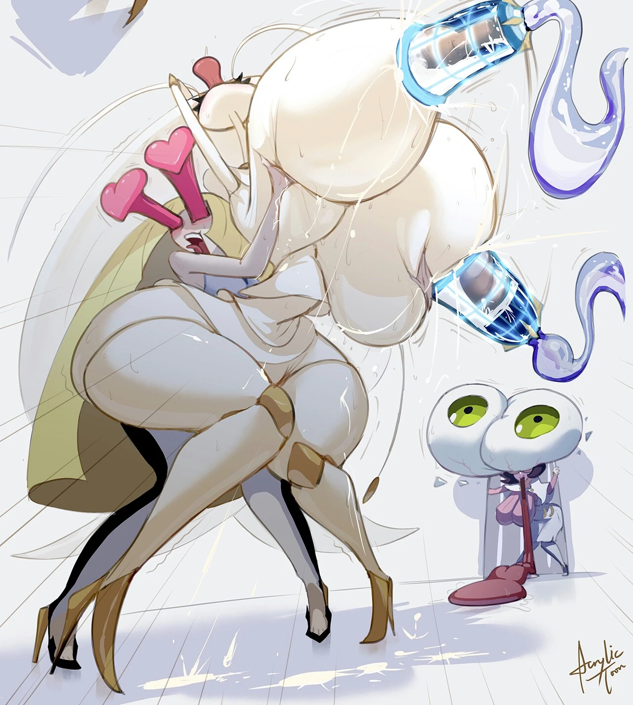 Pheromosa Milk porn comic picture 3