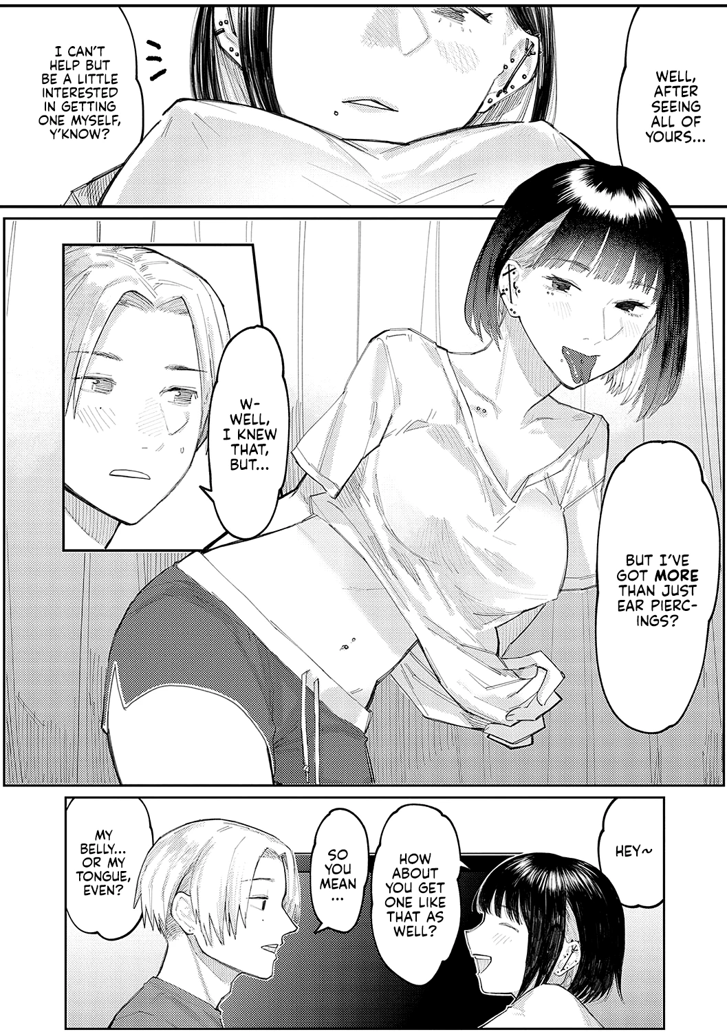 Piercing Lovers - How to fill the Heart of a Piercing Loving Girl | Sashi Ai - Piasu Joshi no Mitashi-kata porn comic picture 2
