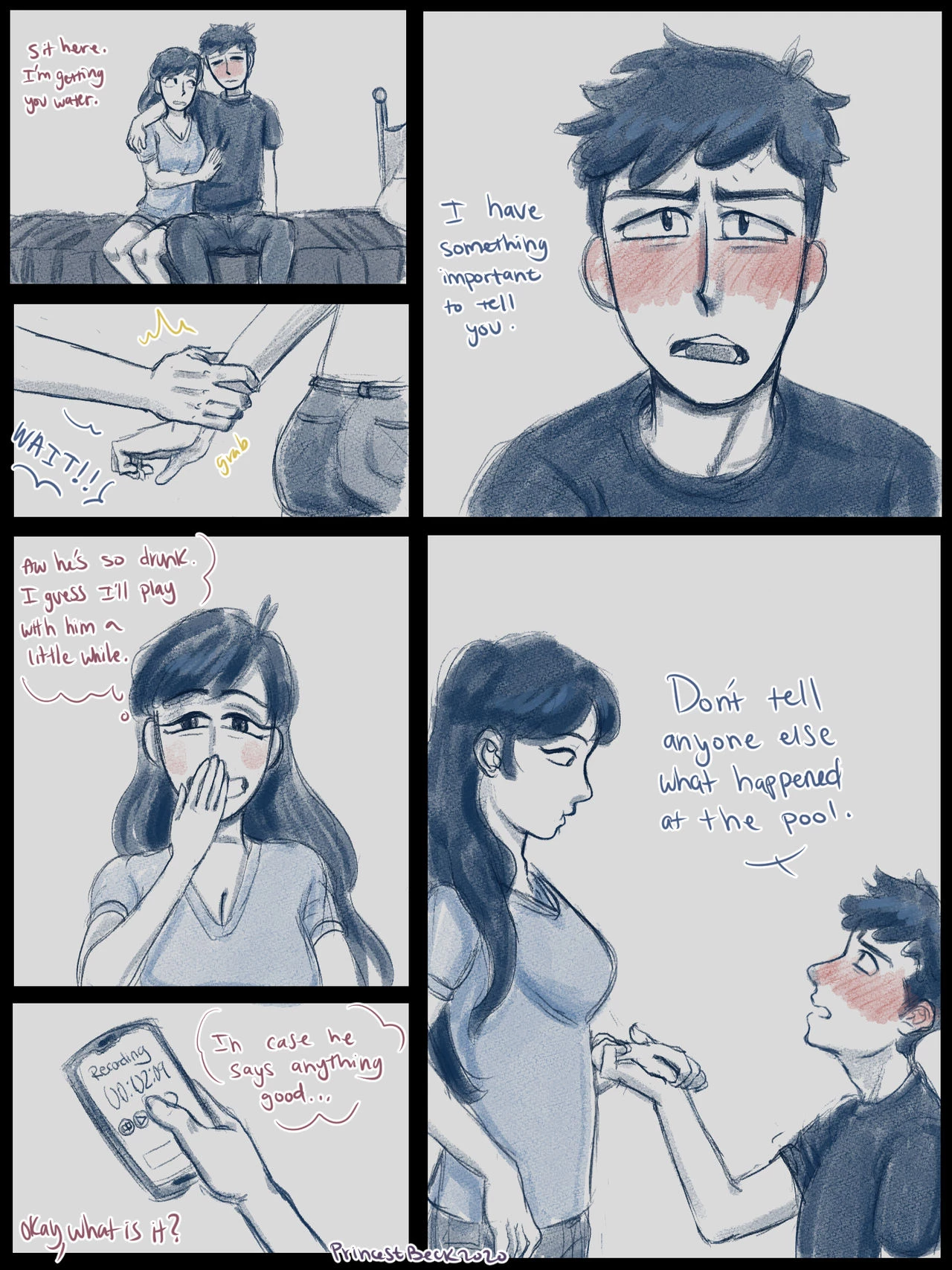 Pinescest porn comic picture 12