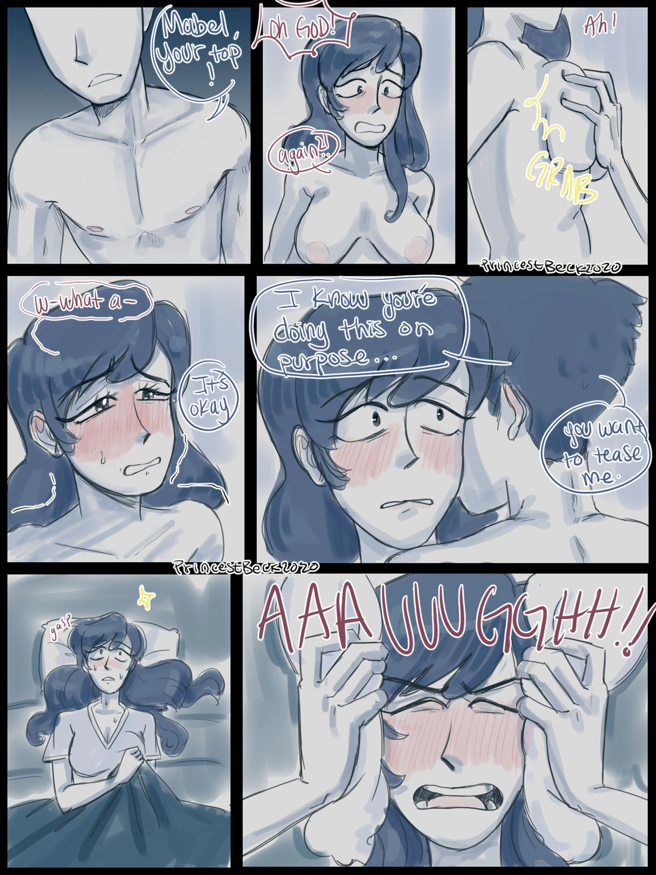 Pinescest porn comic picture 21