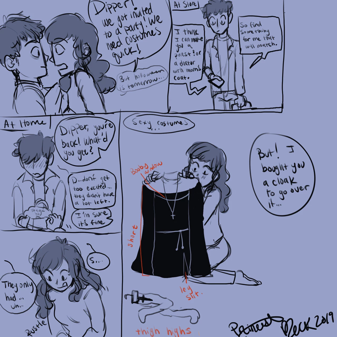 Pinescest porn comic picture 50