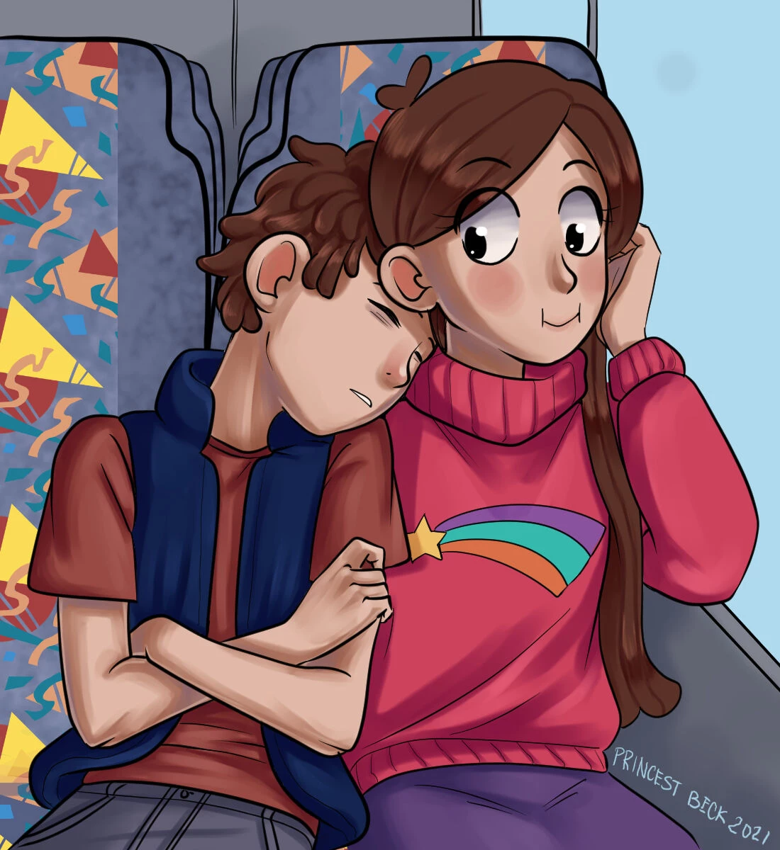 Pinescest porn comic picture 64