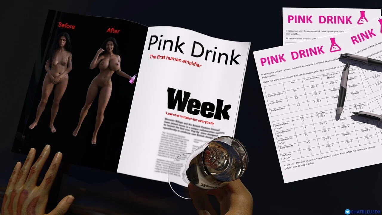 Pink Drink porn comic picture 130