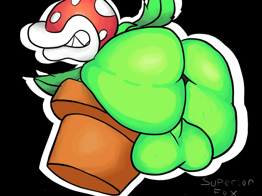Piranha Plant SUCC 'n' FUCC porn comic picture 1