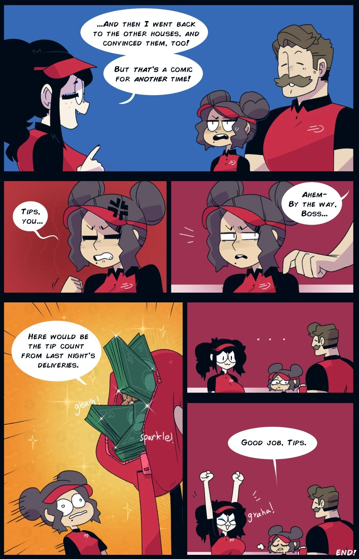 Pizza Thot - Good Job Tips! [Text Version] porn comic picture 13