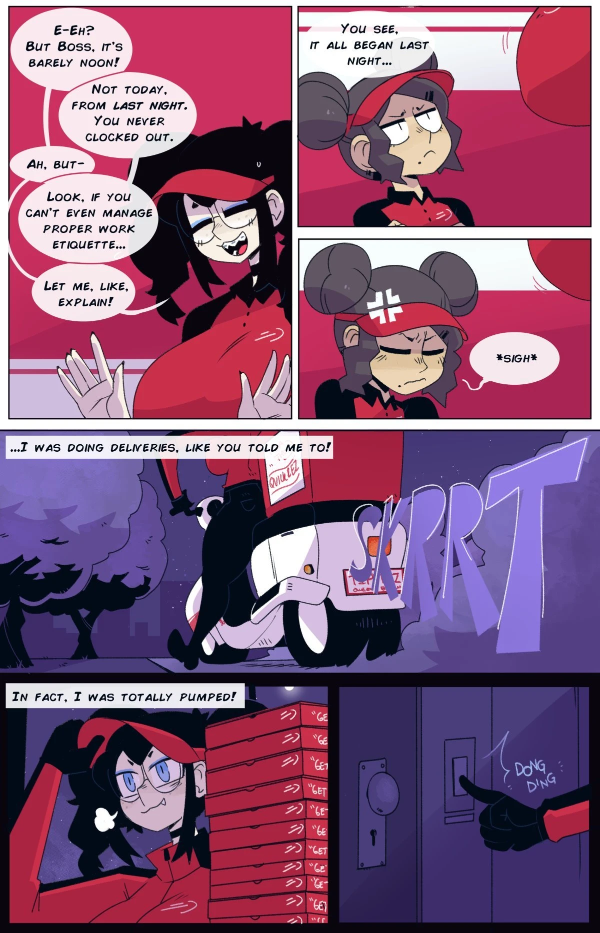 Pizza Thot - Good Job Tips! [Text Version] porn comic picture 4